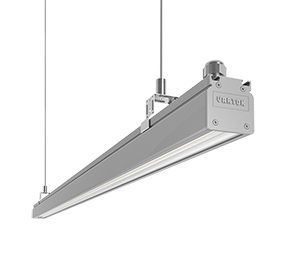 Светодиодный светильник VARTON Mercury Mall IP54 1103x54x58 мм акрил 32 Вт 4000 K черный RAL9005 муар